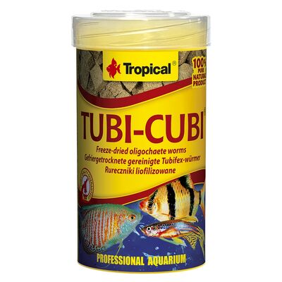 Pokarm dla ryb Tubi Cubi 100 ml / 10 g Tropical