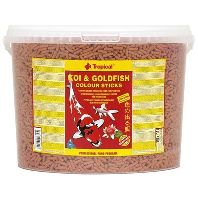 Pokarm dla ryb pływający koigoldFish Colour Sticks 11 l / 900 g Tropical
