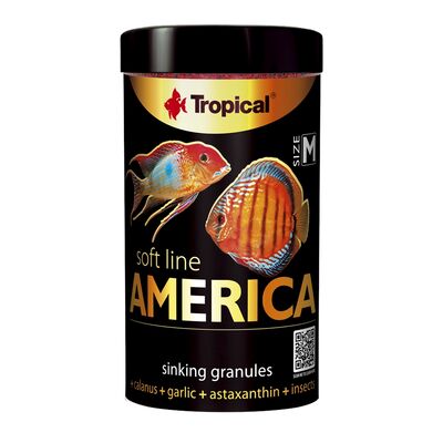 Pokarm dla ryb Soft Line America size M 100 ml / 60 g Tropical