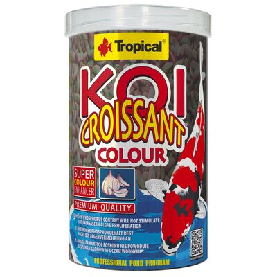 Pokarm dla ryb pływający koi croissant Colour 1000 ml / 210 g Tropical