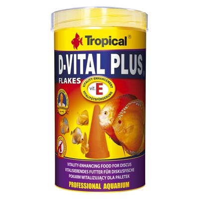 Pokarm dla ryb D-Vital Plus płatek 500 ml / 100 g Tropical