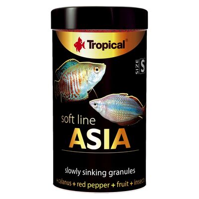 Pokarm dla ryb Soft Line Asia size S 100 ml / 50 g Tropical