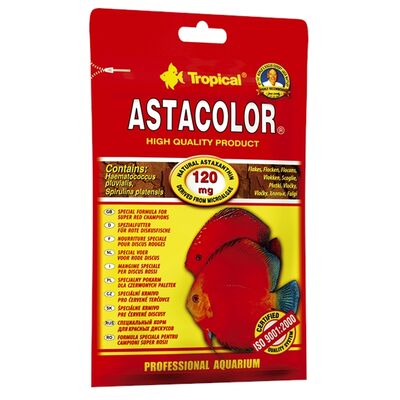 Pokarm dla ryb AstaColor płatek 12 g Tropical