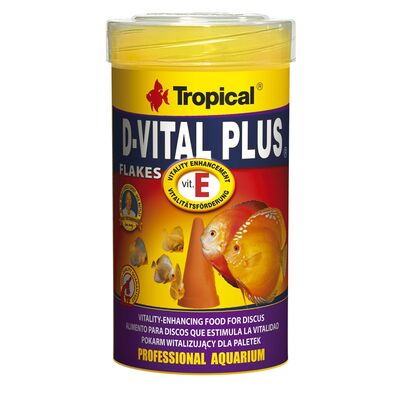 Pokarm dla ryb D-Vital Plus płatek 100 ml / 20 g Tropical