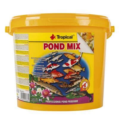 Pokarm dla ryb pond mix płatek 5 l / 800 g Tropical