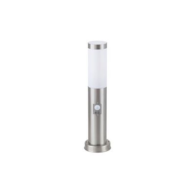 Lampa ogrodowa Inox torch E27 60W 45 cm z czujnikiem