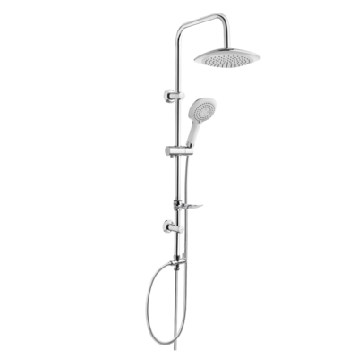 Deszczownia Elea biała/chrom Invena