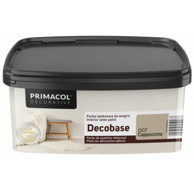 Primacol Farba Decobase Cappuccino D07 1 l Decorative