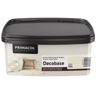 Primacol Farba Decobase Milk D01 1 l Decorative