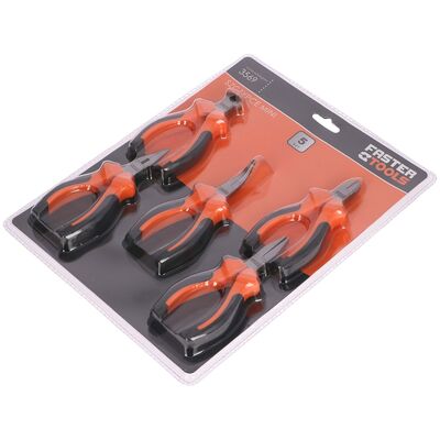 FASTER TOOLS Szczypce mini - komplet 5 szt.
