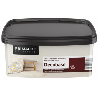 Primacol Farba Decobase Plum D21 1 l Decorative