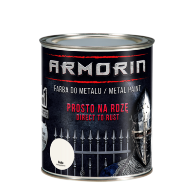 Farba antykorozyjna Armorin biały 0,75 l