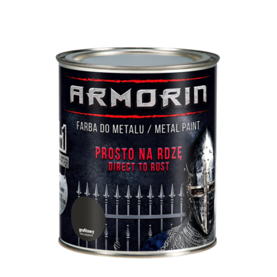 Farba antykorozyjna Armorin grafit 0,75 l