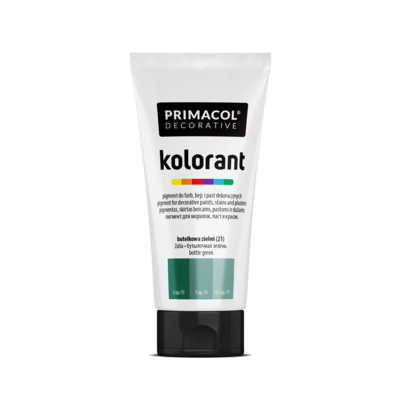 Primacol Kolorant butelkowa zieleń 40 ml Decorative