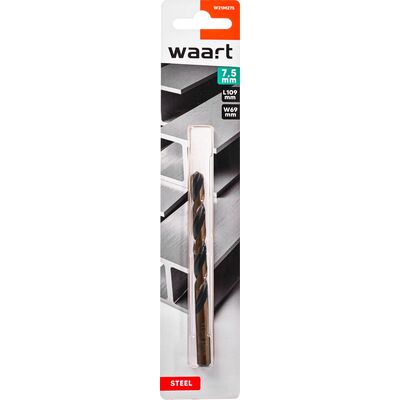 Jufisto Wiertło do metalu HSS-G głęboko szlifowane 7,5 x 109 mm