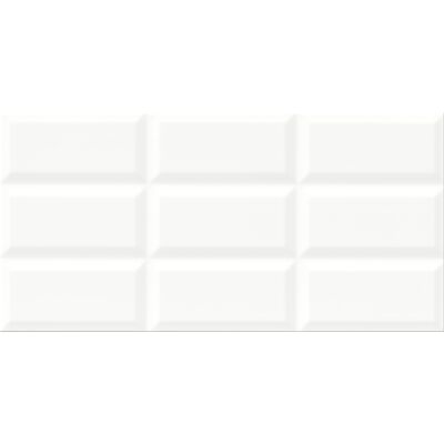 Płytka ścienna PS604 WHITE GLOSSY STRUCTURE 29,7 x 60