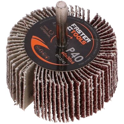 Ściernica listkowa z trzpieniem 60 x 30 mm 40 g FASTER TOOLS