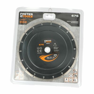 FASTER TOOLS Tarcza diamentowa segmentowa 230 x 22,2 mm