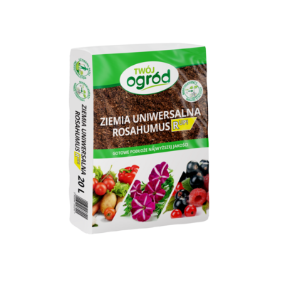 Ziemia uniwersalna Rosahumus + Microstar 20 l TWÓJ OGRÓD