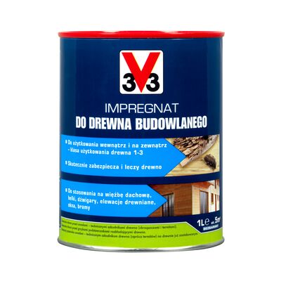 V33 Impregnat do drewna konstrukcyjnego 1 l