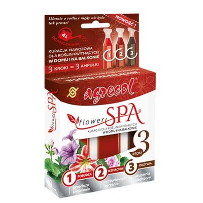 Odżywka do roślin domowych i balkonowych Flowerspa 3 x 30 ml