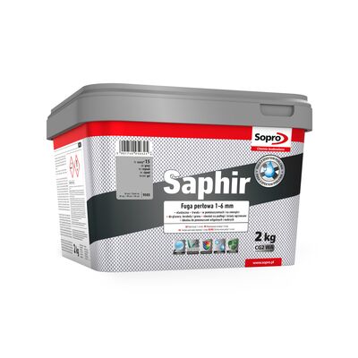 Sopro Fuga Saphir® 1-6 mm szary 15 2 kg