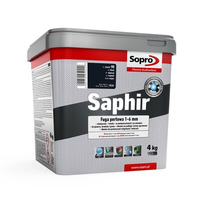 Sopro Fuga Saphir 1-6 mm czarny 90 4 kg