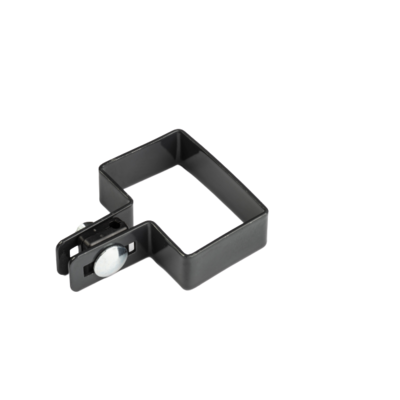 Obejma końcowa na słup 40 x 60 mm antracyt RAL7016