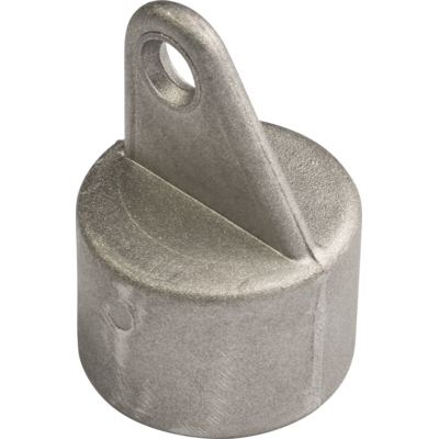 Nakładka aluminium do mocowania podpory 38 mm 10 szt.