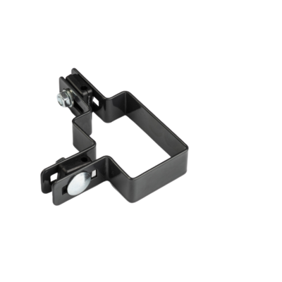 Obejma narożna na słup 40 x 60 mm antracyt 7016