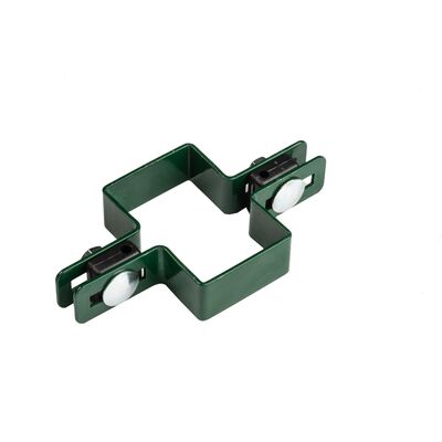 Obejma pośrednia na słup 40 x 60 mm zielona 6005