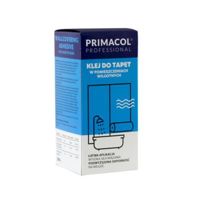 Klej do tapet do pomieszczeń wilgotnych 200 g