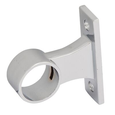 Uchwyt dystansowy Q25 przelotowy chrom