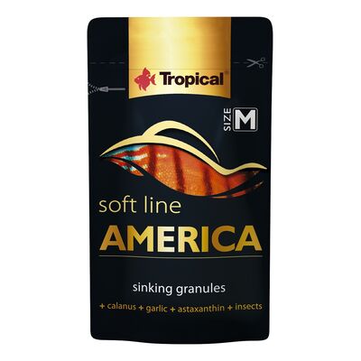 Pokarm dla ryb Soft Line America size M 10 g Tropical