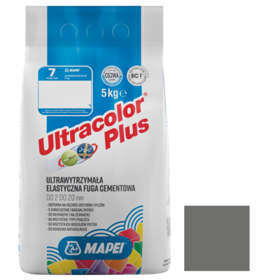 MAPEI Fuga Ultracolor Plus 119 Szary londyński 5 kg