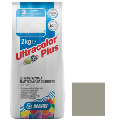 MAPEI Fuga Ultracolor Plus 115 Szary rzeczny 2 kg