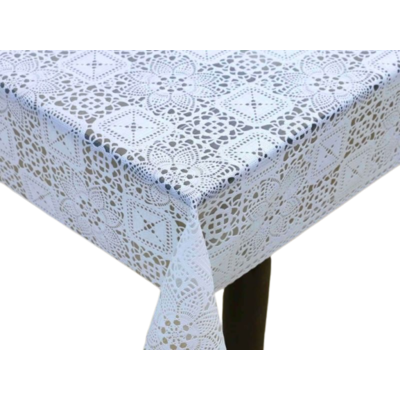 Koronka wh-white PVC 137 cm Euromat