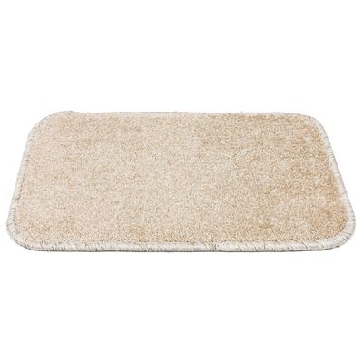 Dywan 60 x 100 cm brązowy / szary / beżowy