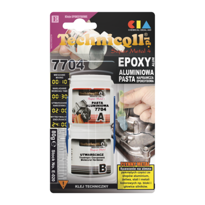 Pasta aluminiowa epoksydowa 80 g