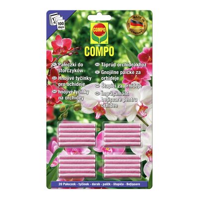 Pałeczki do orchidei 20 sztuk COMPO