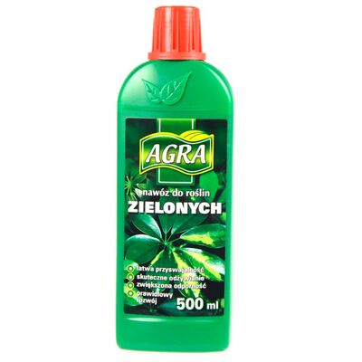 Nawóz do roślin zielonych 0,5 l Agra