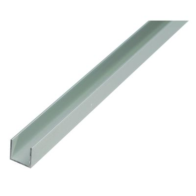 Profil U ALU anodowany 1000 x 15 x 15 x 1,5 x 12