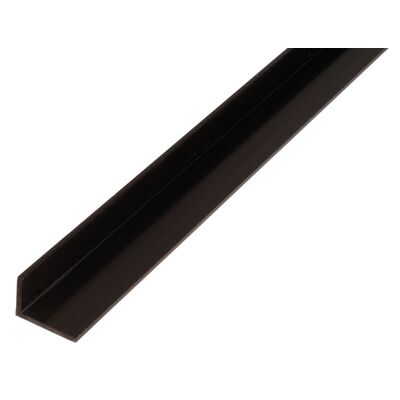 Profil kątowy PVC czarny 1000 x 30 x 20 x 3