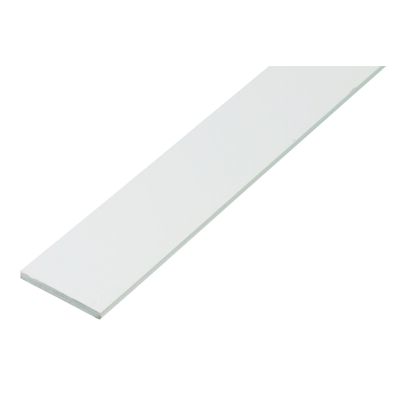 Płaskownik PVC biały 2000 x 30 x 3