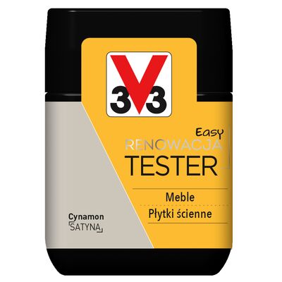 V33 Farba Renowacyjna Easy Renowacja Tester cynamon 0,075 l