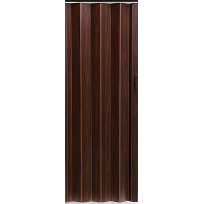 Drzwi harmonijkowe ACCORDION 9324 82 x 203 cm mahoń