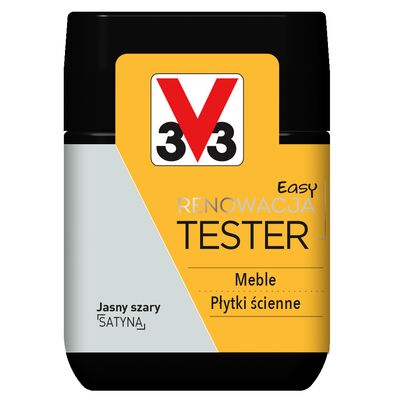 V33 Farba Renowacyjna Easy Renowacja Tester jasny szary 0,075 l