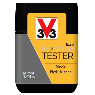 V33 Farba Renowacyjna Easy Renowacja Tester antracyt 0,075 l