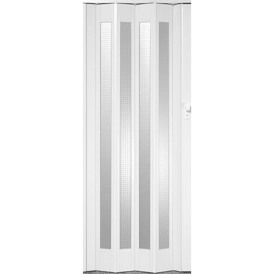 Drzwi harmonijkowe SILVER SPARK 011 86 x 203 cm biały