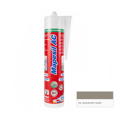 Silikon MAPESIL AC N.116 szary szałwiowy 310 ml Mapei
